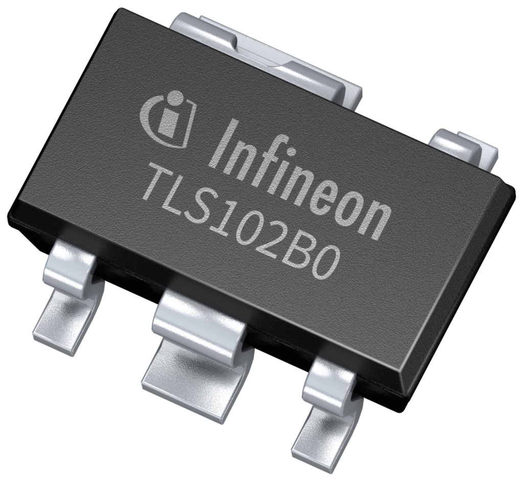 Infineon TLS102B0MBHTSA1, Linear Voltage Regulator 45V 5-Pin
