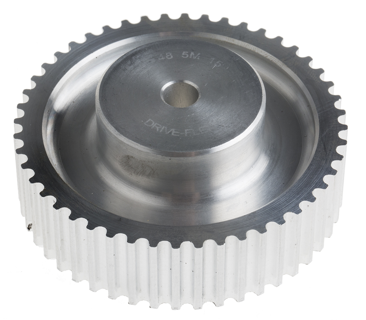 RS PRO Timing Belt Pulley, Aluminium 15mm Belt Width x 5mm Pitch, 48 Tooth