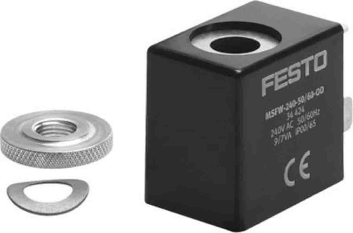 Festo Series MSF 240V +/-10% Solenoid Valve Coil