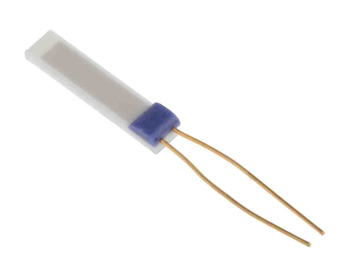 RS PRO PT1000 RTD Detector, 2mm Dia, 10mm Long, 2 Wire, Chip, Class A +500°C Max