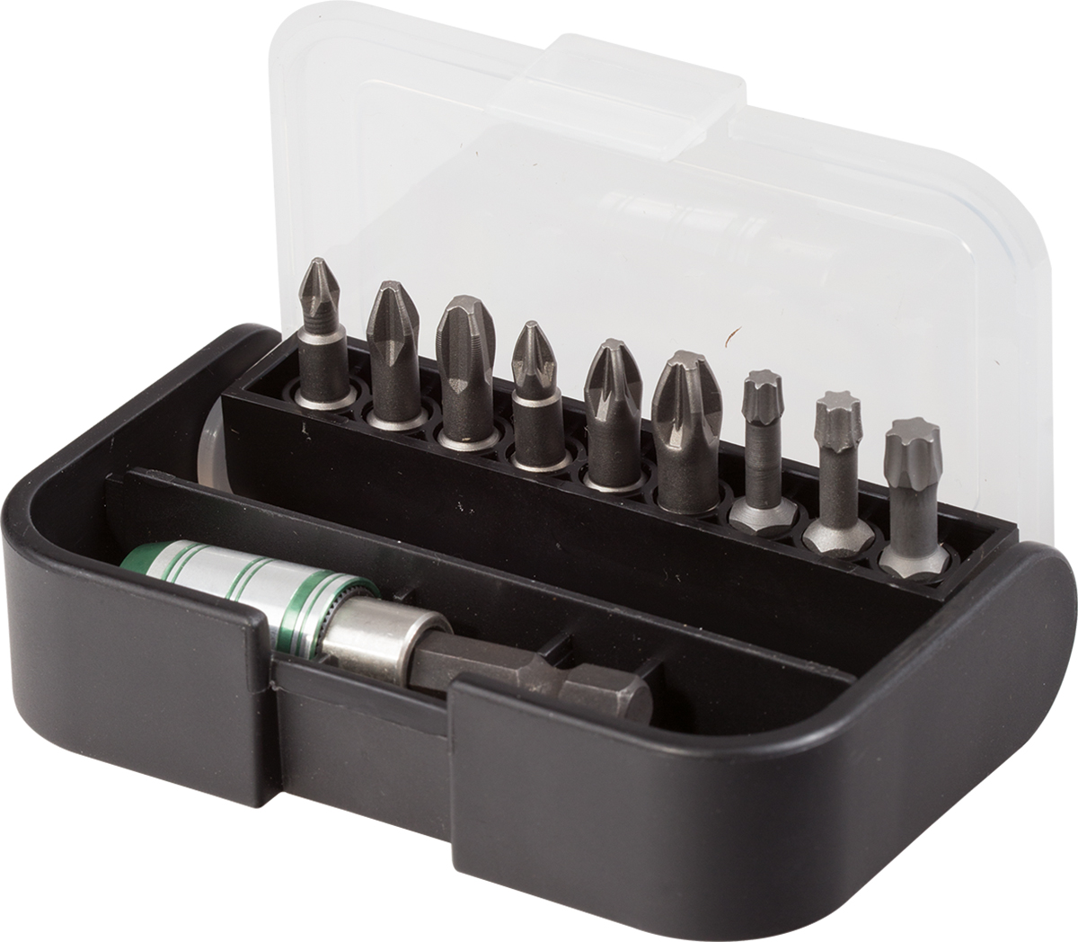 RS PRO Driver Bit Set 10 Pieces, Phillips, Pozidriv, Star