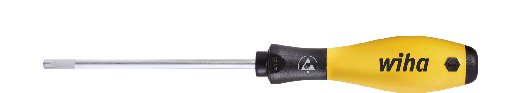 Wiha Torx  Screwdriver, T9 mm Tip, 60 mm Blade, 171 mm Overall