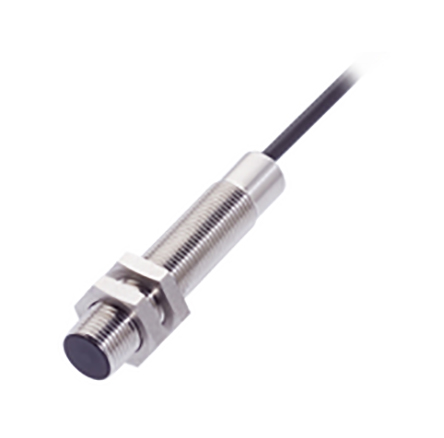 BALLUFF Capacitive Threaded Barrel Proximity Sensor, M12, 4 mm Detection, PNP NO, 10 → 30 V dc