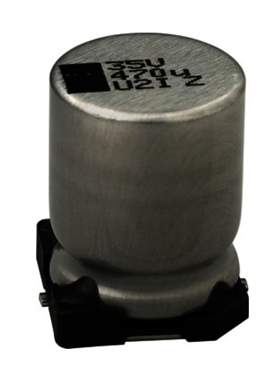 Vishay 100μF Aluminium Electrolytic Capacitor 50V dc, Surface Mount - MAL215097101E3