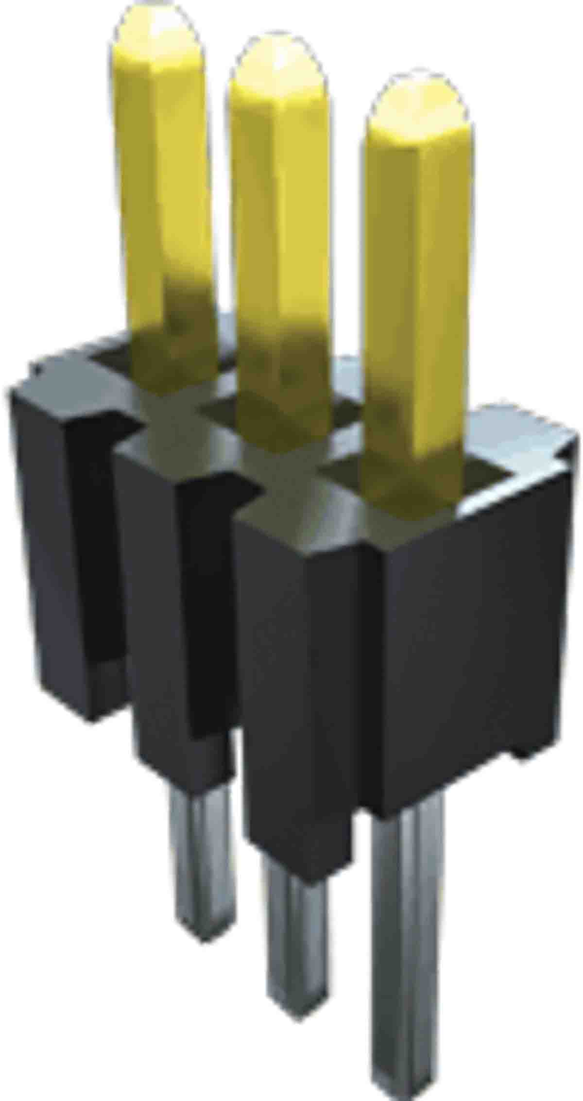 Samtec TMS Series Straight Through Hole Pin Header, 20 Contact(s), 1.27 mm Pitch, 1 Row, Unshrouded
