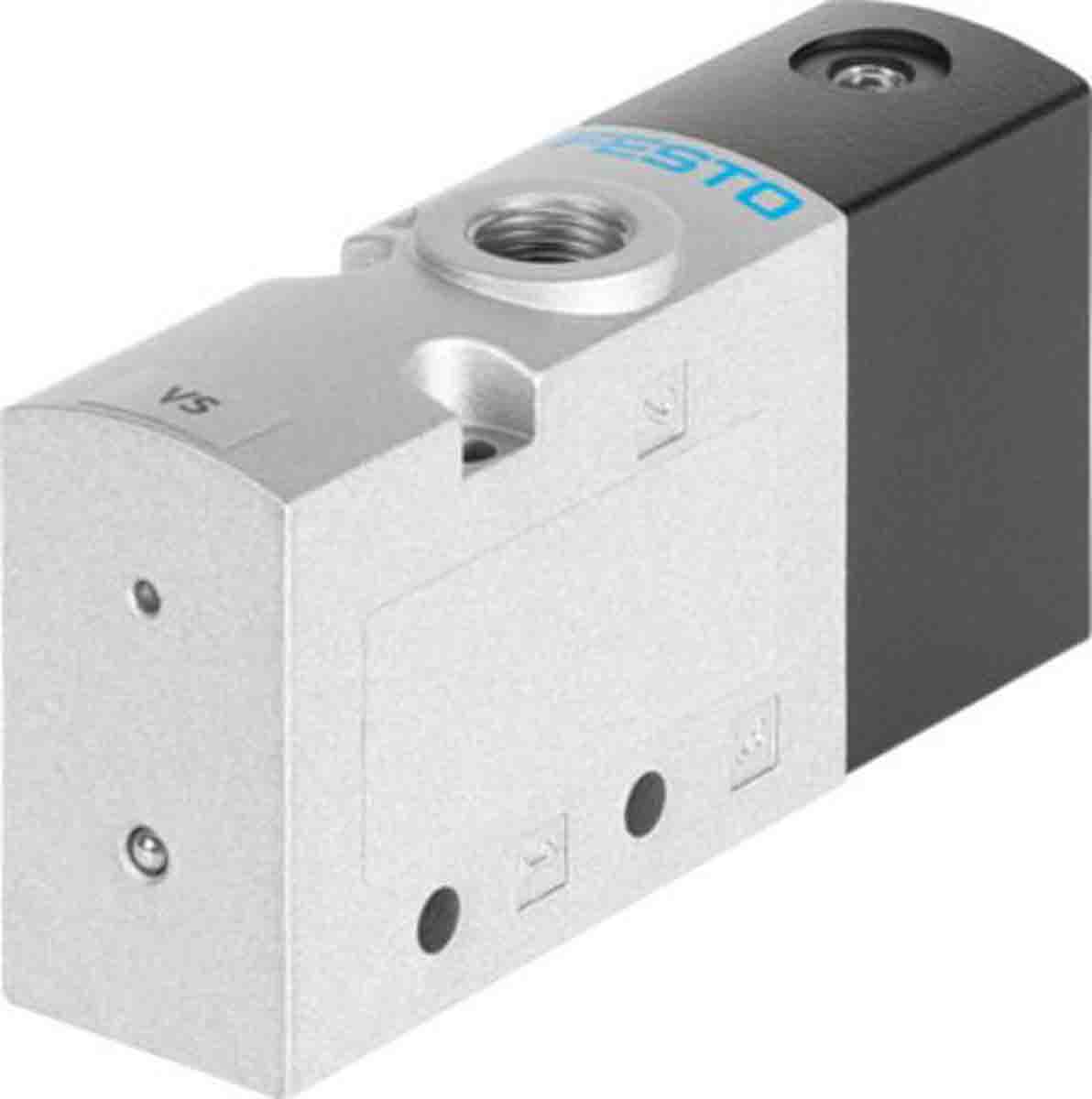 Festo 3/2 Closed, Monostable Pneumatic Solenoid Valve - Pneumatic G 3/8 VUWG Series, 575576