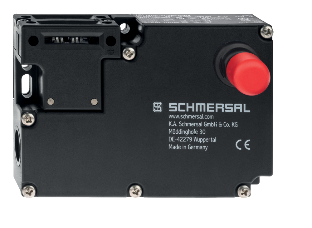 Schmersal AZM 161 Series Solenoid Interlock Switch, Power to Unlock, 24V ac/dc, NC, NO