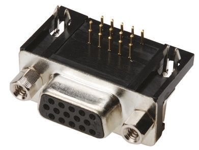 ASSMANN WSW A-HDF 62 Way Right Angle Through Hole D-sub Connector Socket, 2.41mm Pitch