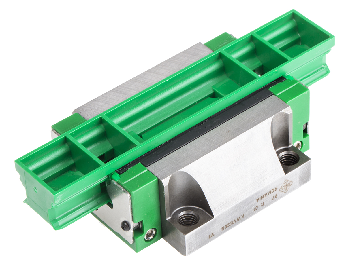 INA Linear Guide Carriage KWVE20, 13100N Dynamic Load, 20mm Rail Width