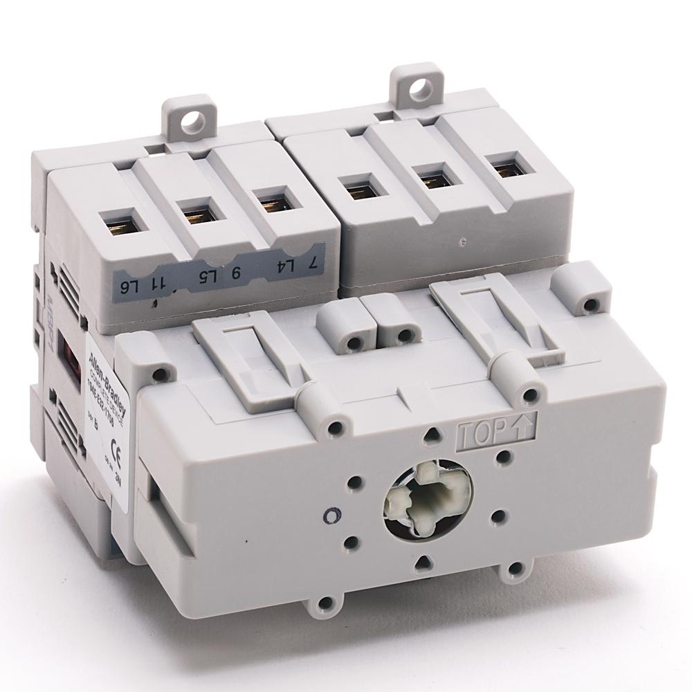 Allen Bradley 3 Pole Front Switch Disconnector - 32A Maximum Current, 7.5kW Power Rating, IP20