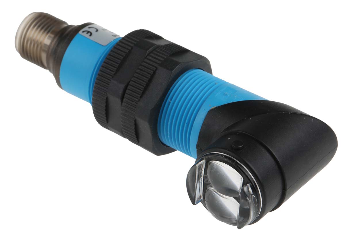 Sick Retro-reflective Photoelectric Sensor 0.005 → 3.7 m Detection Range PNP IP67 Barrel Style VL18-3P3840