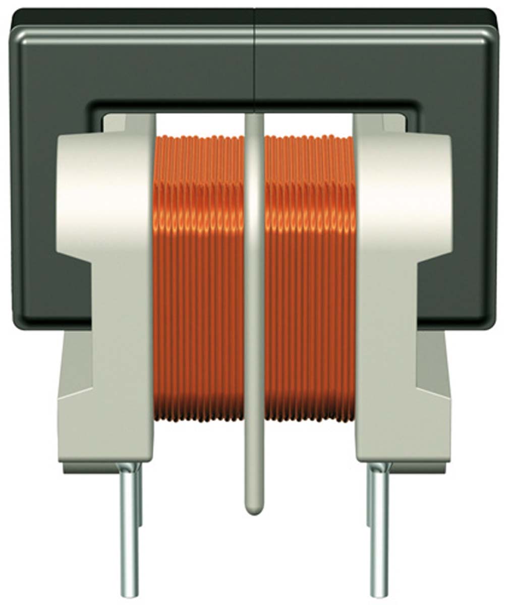 EPCOS 330 μH -30 → +50% Ferrite Power Line Choke, Max SRF:100kHz, 2.6A Idc, 60mΩ Rdc 300 V ac, B82730U