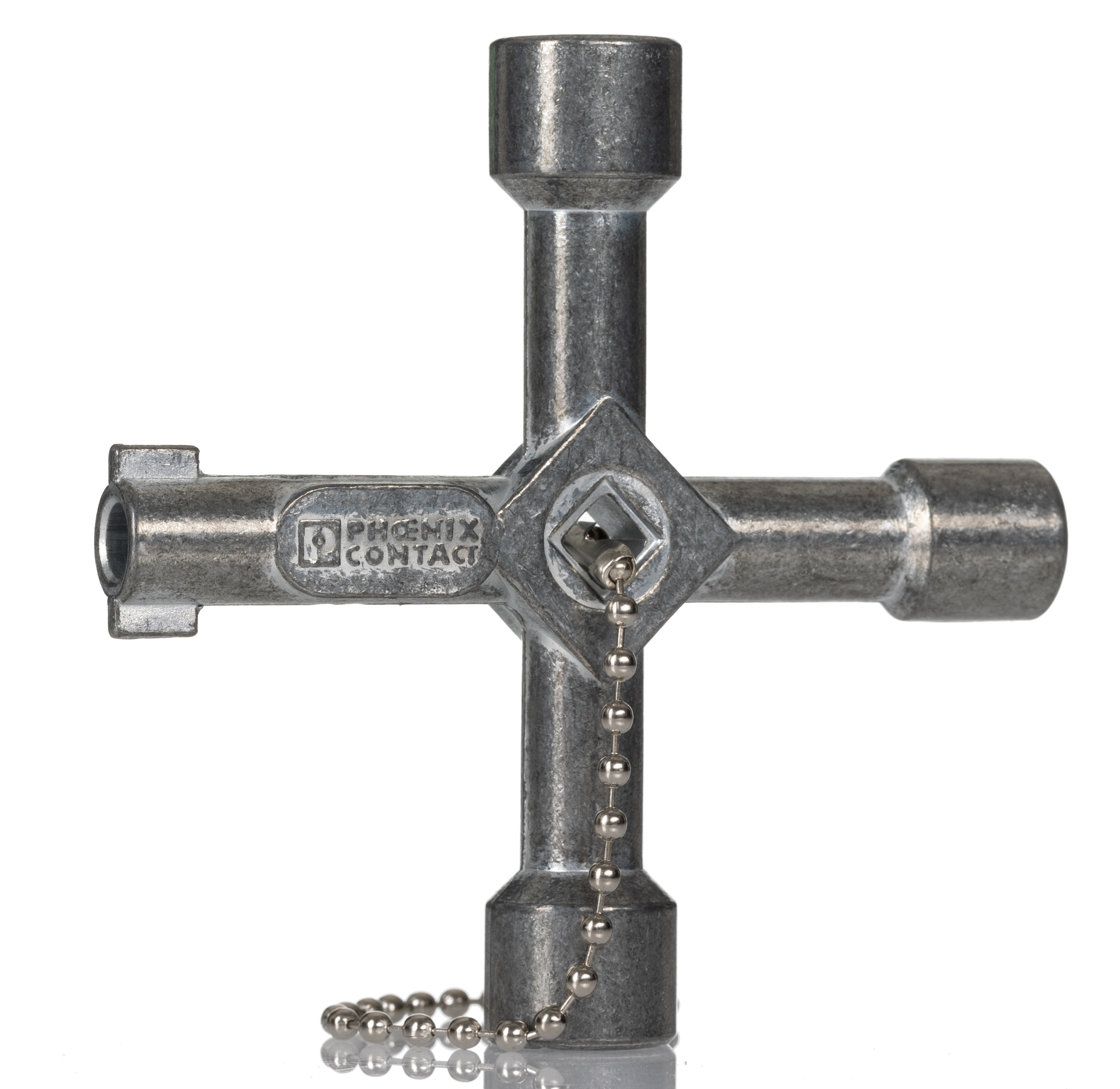 Phoenix Contact Diecast Zinc 4-way Control Cabinet Key