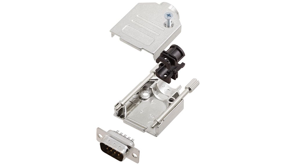 Encitech Connectors, 6355 Series D Sub Hoods For Use With For Cable