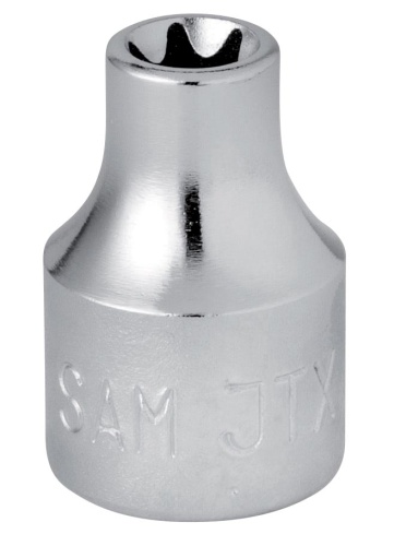 SAM Torx Screwdriver Bit, T8 Tip, 3/8 in Drive