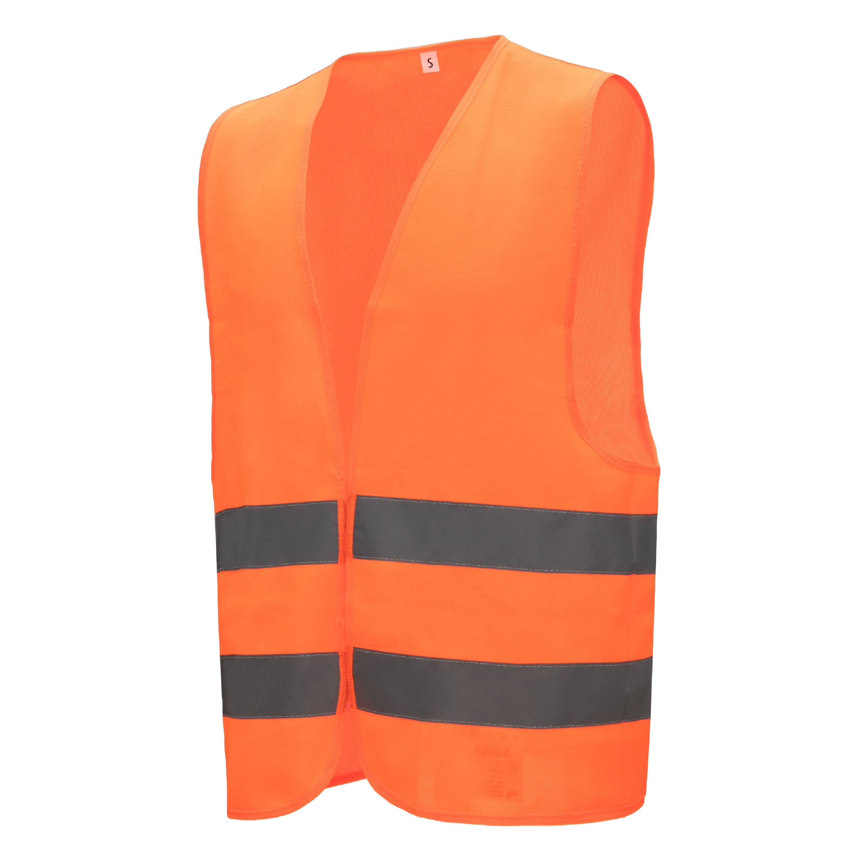 NITRAS SAFETY Orange Breathable Hi Vis Vest, XL