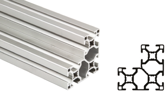 Bosch Rexroth Silver Aluminium Profile Strut, 30 x 60 mm, 8mm Groove, 2000mm Length