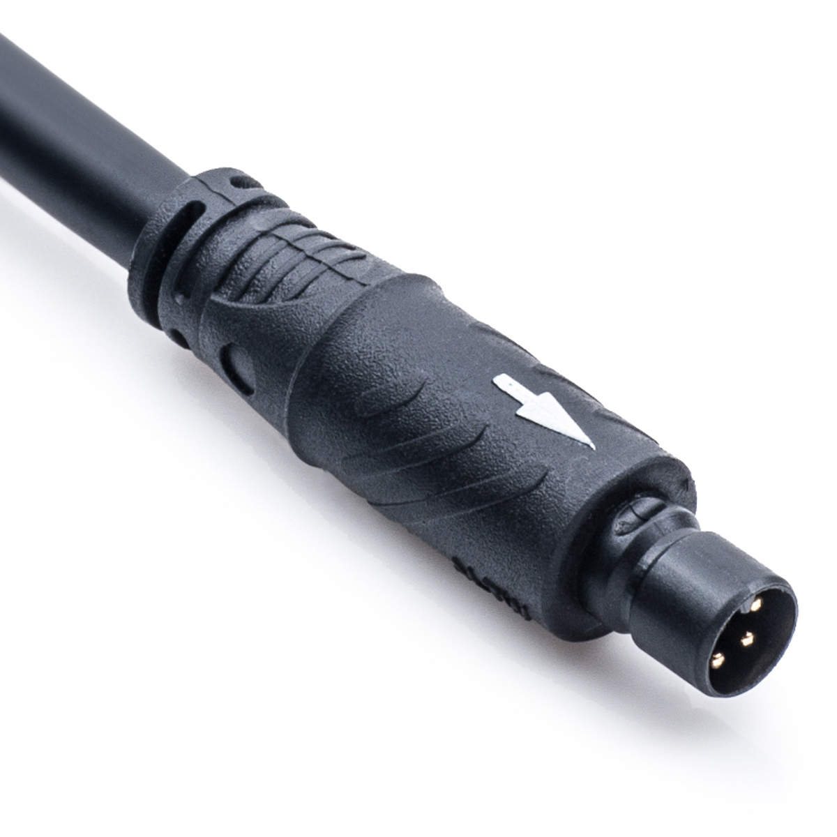 Amphenol Industrial Female 3 way HS Lock D size to Unterminated Free End Sensor Actuator Cable, 1 m