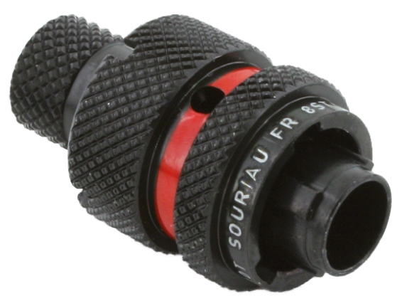 Souriau Sunbank by Eaton Circular Connector, 6 Contacts, Cable, Standard Connector, Plug, Male, IP67, 8STA Series