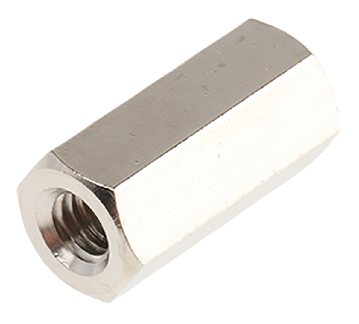 Essentra Standoff, M4 x M4 Thread, 15mm Body, Brass, Female/Female