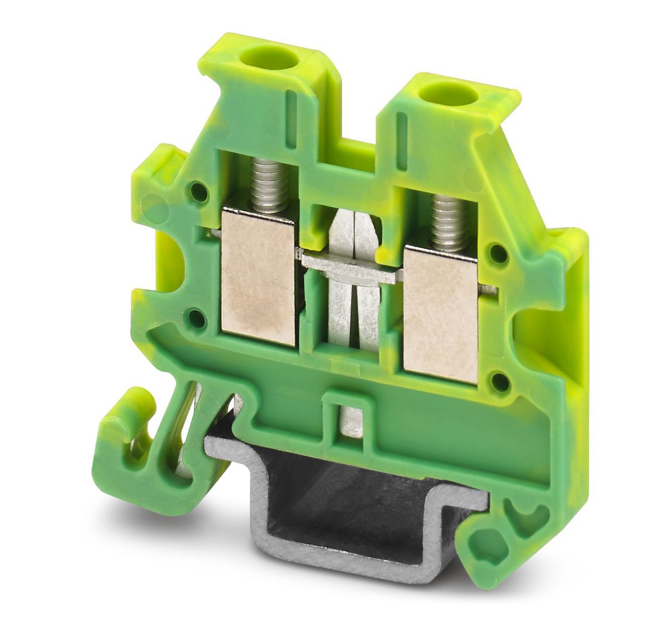Phoenix Contact 3248027 Green, Yellow, 2-Level, Screw Termination