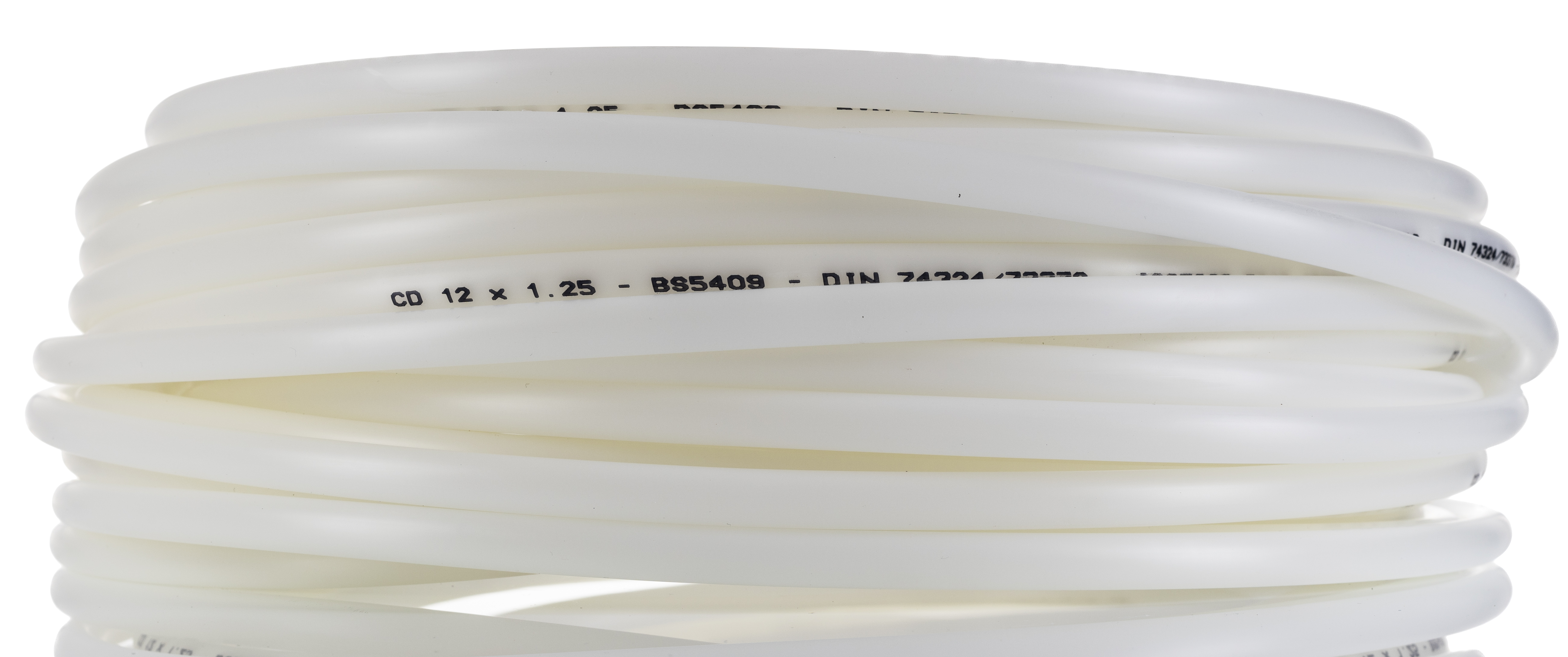 RS PRO Compressed Air Pipe Natural Nylon 12mm x 30m NLF Series