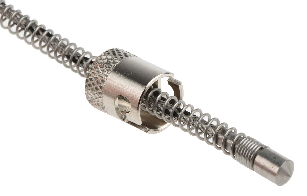 RS PRO Type J Thermocouple 175mm Length, 6mm Diameter → +350°C