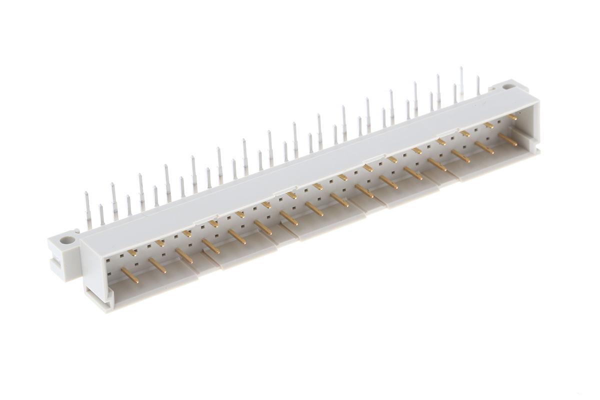 ERNI ERNIPRESS 32 Way 2.54mm Pitch, Type C Class C2, 3 Row, Right Angle DIN 41612 Connector, Plug