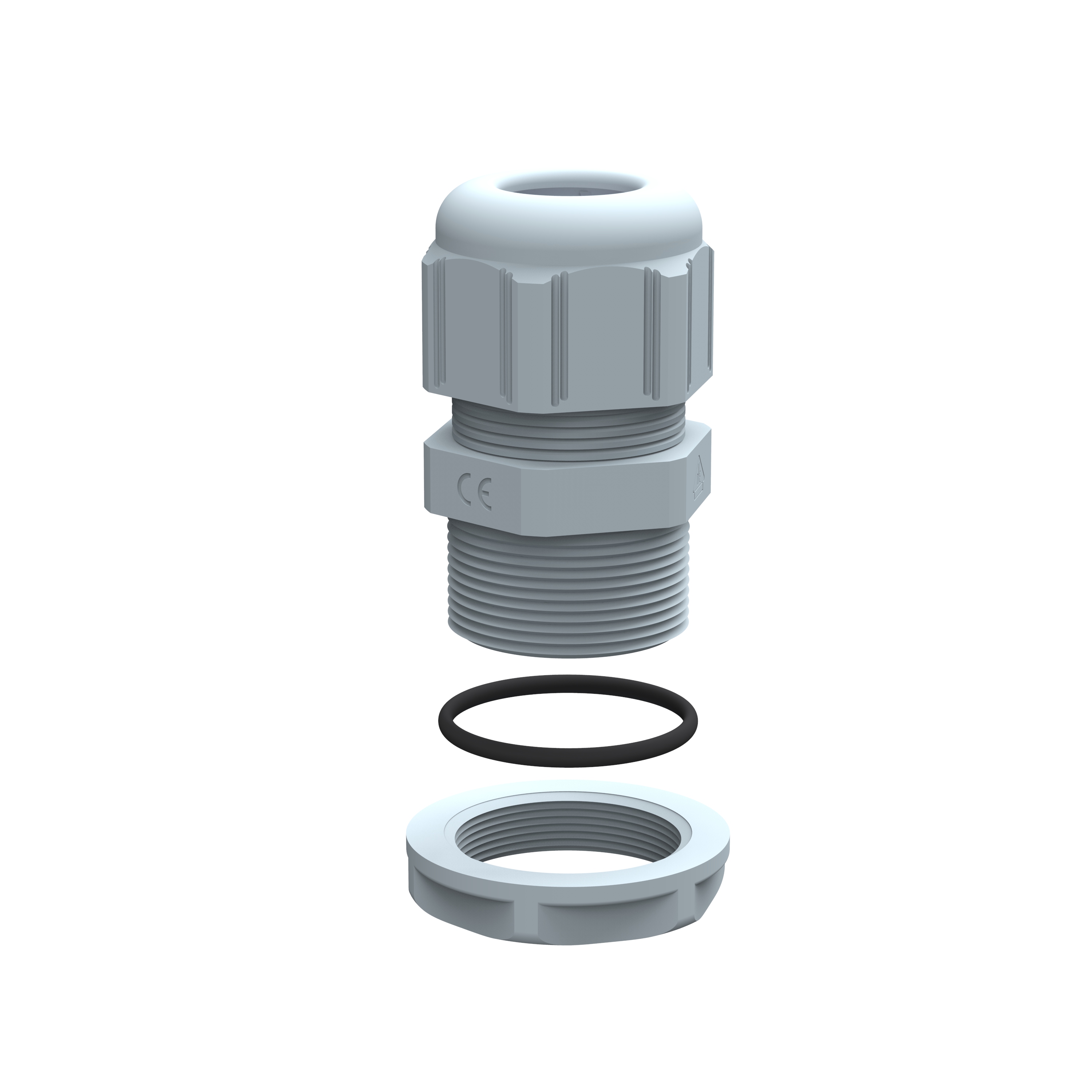 Legrand Grey Plastic Cable Gland, M63 Thread, 34mm min., 44mm max., IP68