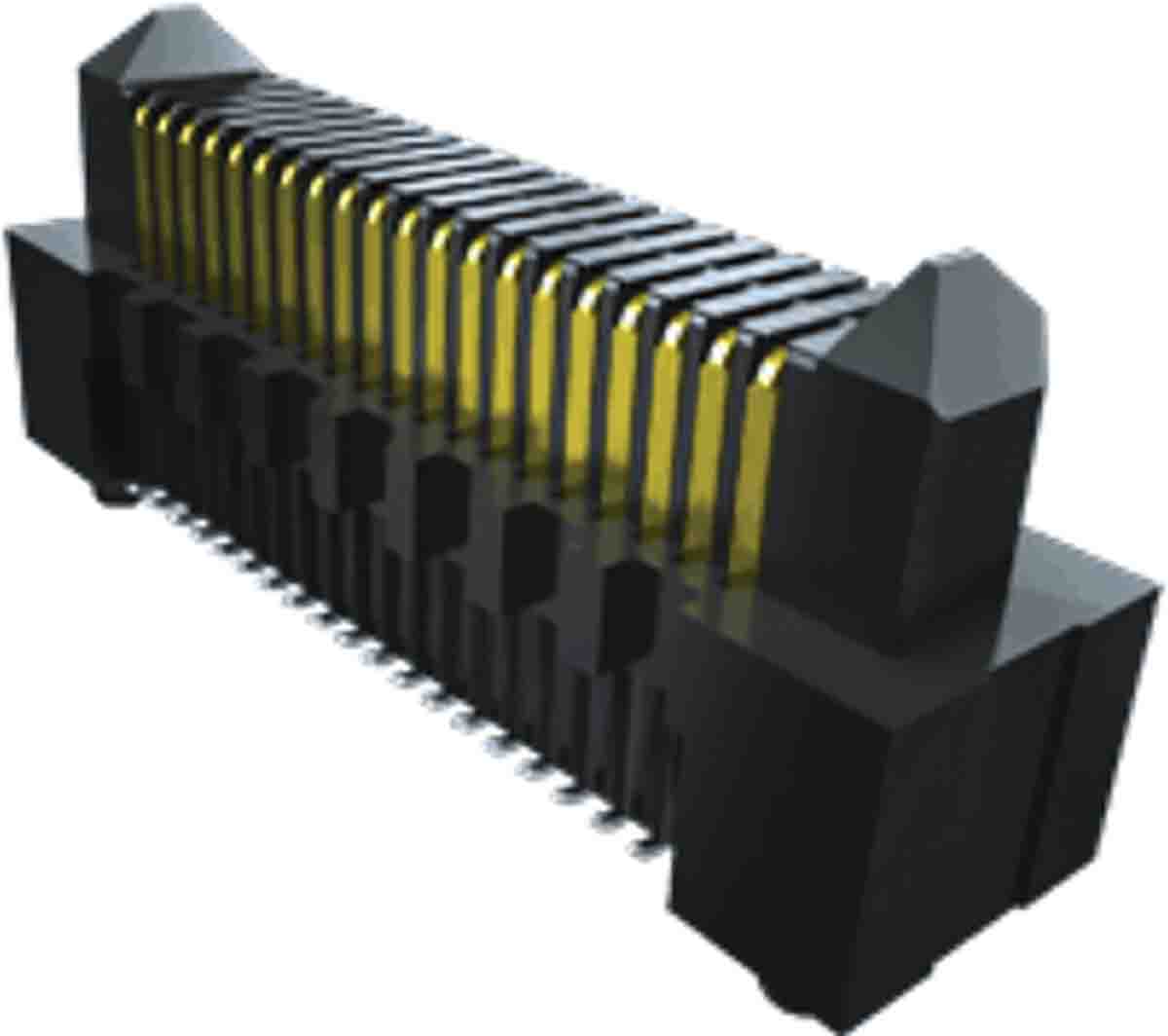 Samtec ERM8 Series Vertical Surface PCB Header, 80 Contact(s), 0.8 mm Pitch, 2 Row, Shrouded