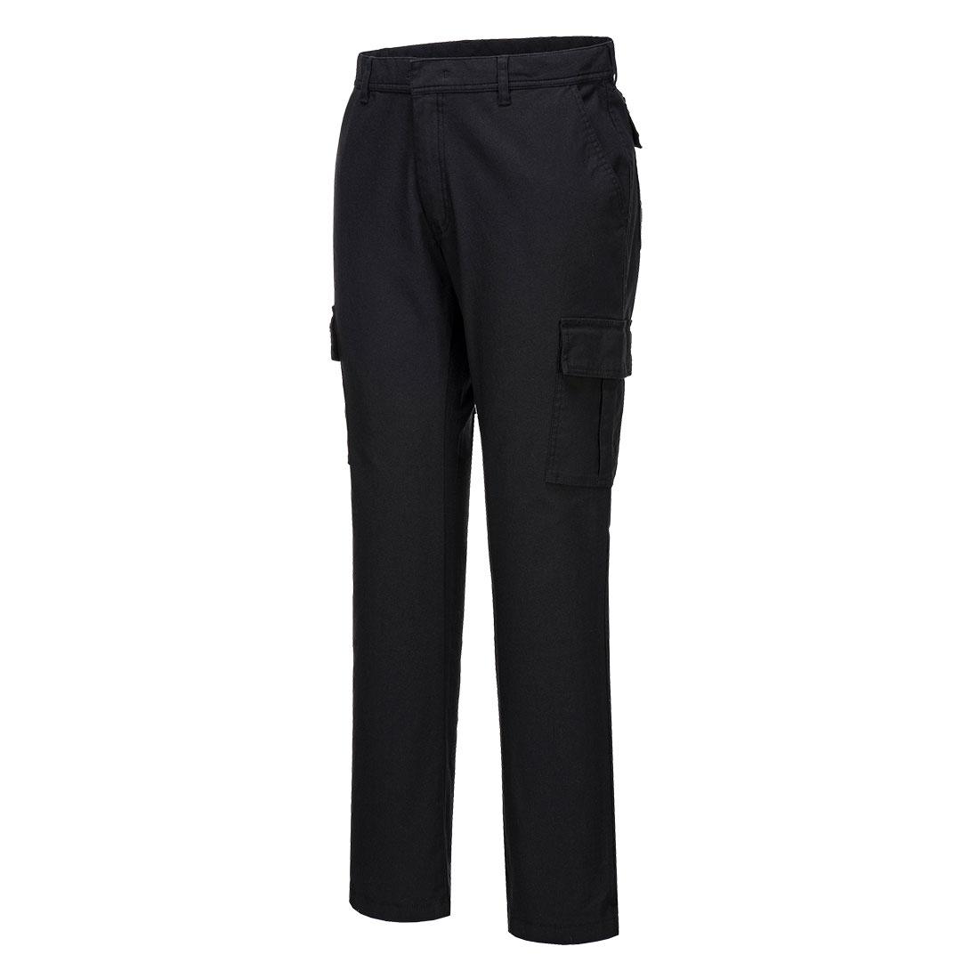 Portwest S231 Unisex's Navy 2% Elastane, 98% Cotton Waist Size 28 to 48 in W 31in L