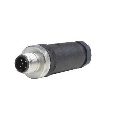 B&R Circular Connector, 5 Contacts, Screw, M12 Connector, Plug, Male, X67 Series
