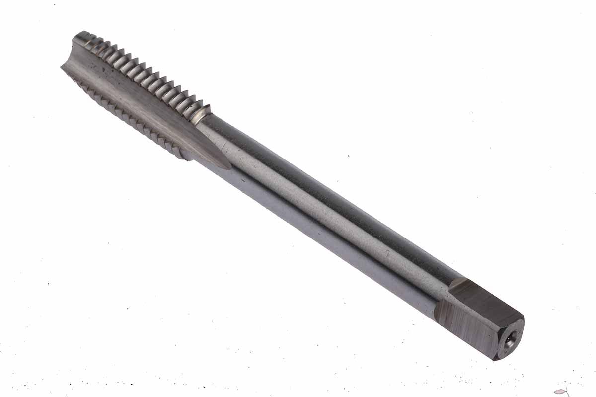 RS PRO Threading Tap HSS 1-Piece 1.25mm Pitch Metric Standard Hand Tap M8 Thread