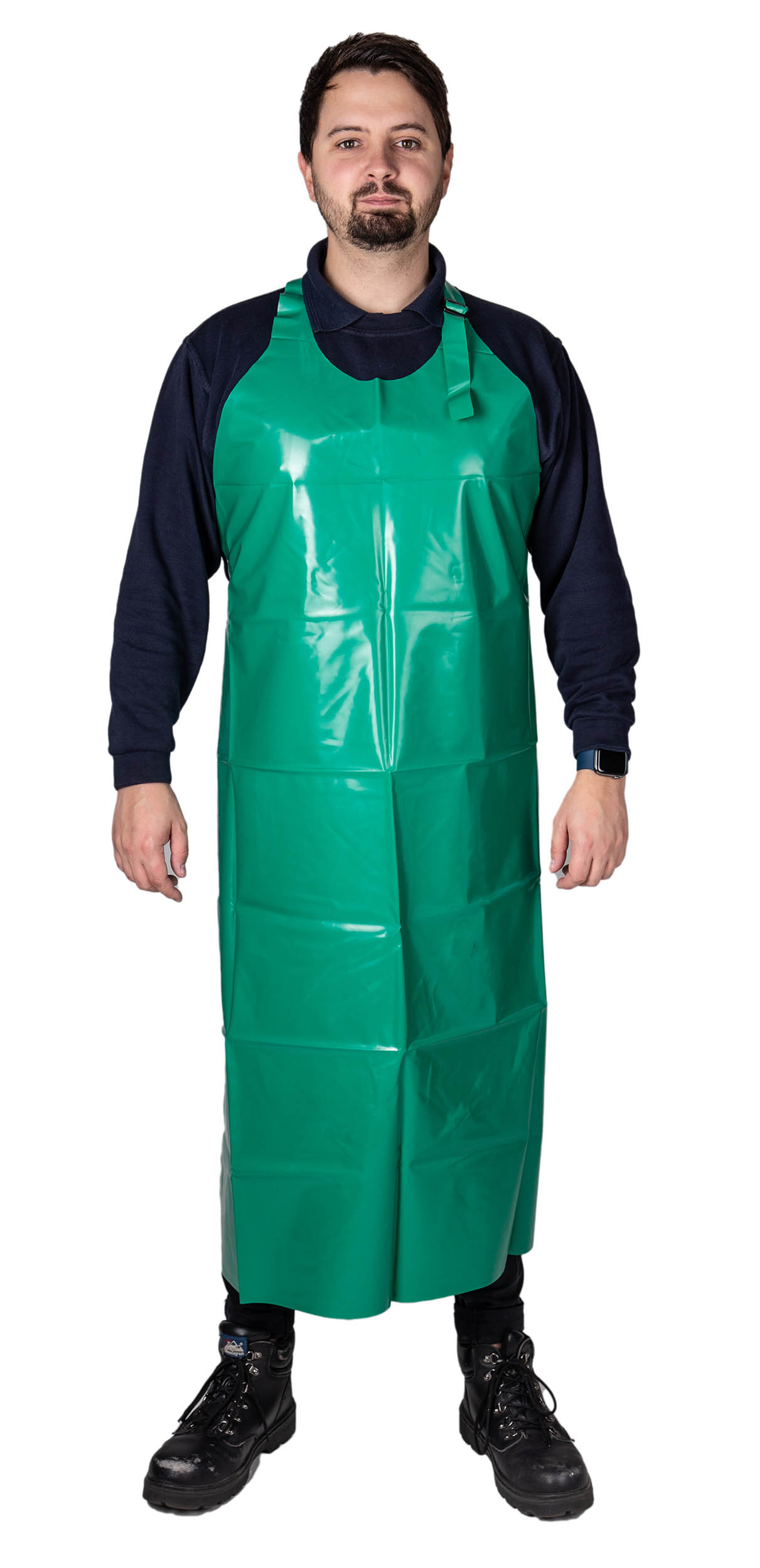 Topdog Green Reusable Polyurethane Apron, 1.14m