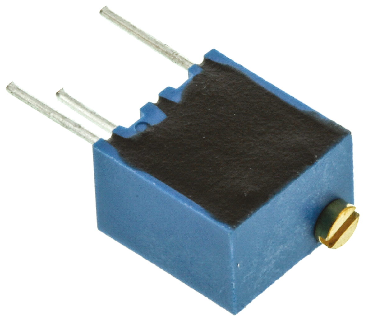 10kΩ, Through Hole Trimmer Potentiometer 0.25W Top Adjust Vishay, T63