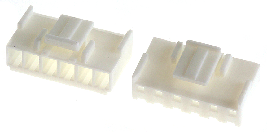 TE Connectivity, Economy Power Female Connector Housing, 3.96mm Pitch, 6 Way, 1 Row