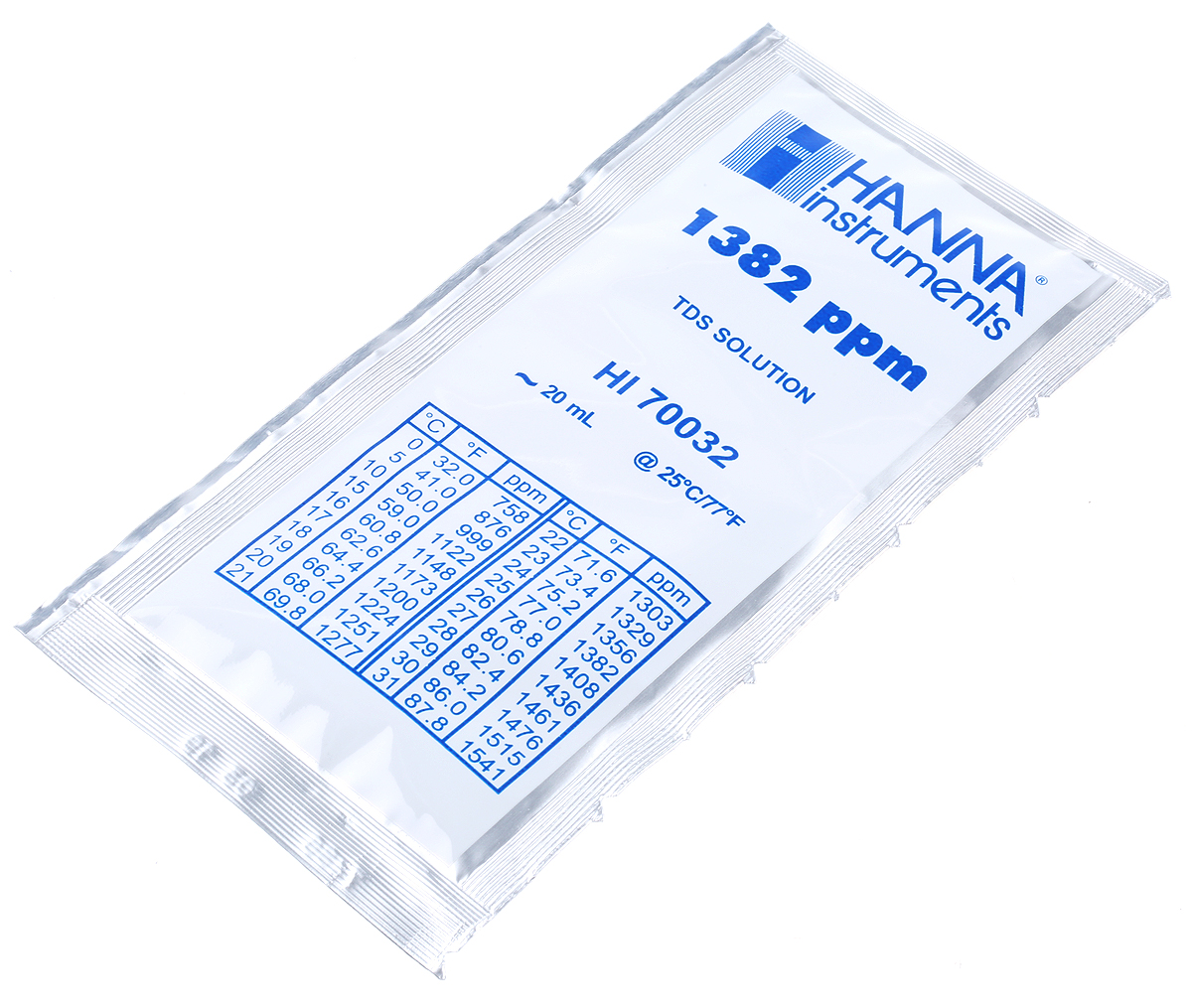 Hanna Instruments HI-70032P Buffer Solution, 20ml Sachet
