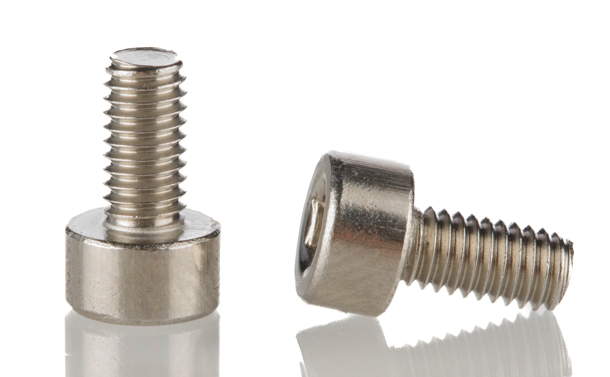 RS PRO Plain Stainless Steel Hex Socket Cap Screw, DIN 912, M3 x 6mm