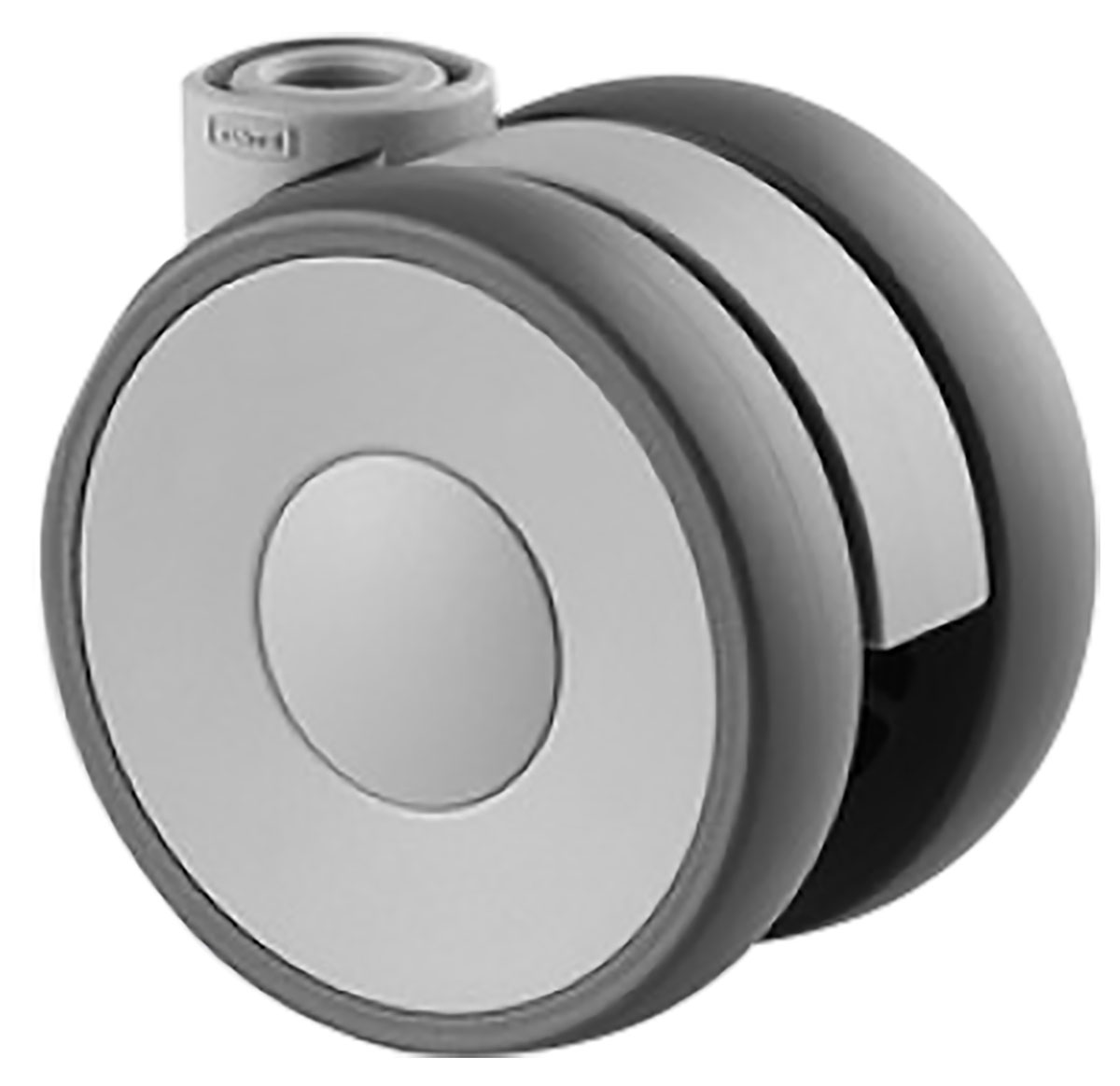 Tente Swivel Castor Wheel, 180kg Capacity, 66mm Wheel