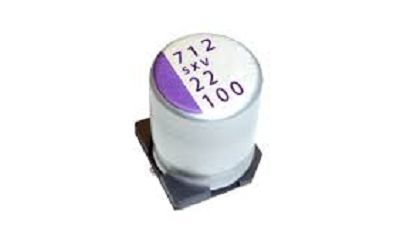 Panasonic 100μF Surface Mount Polymer Capacitor, 63V