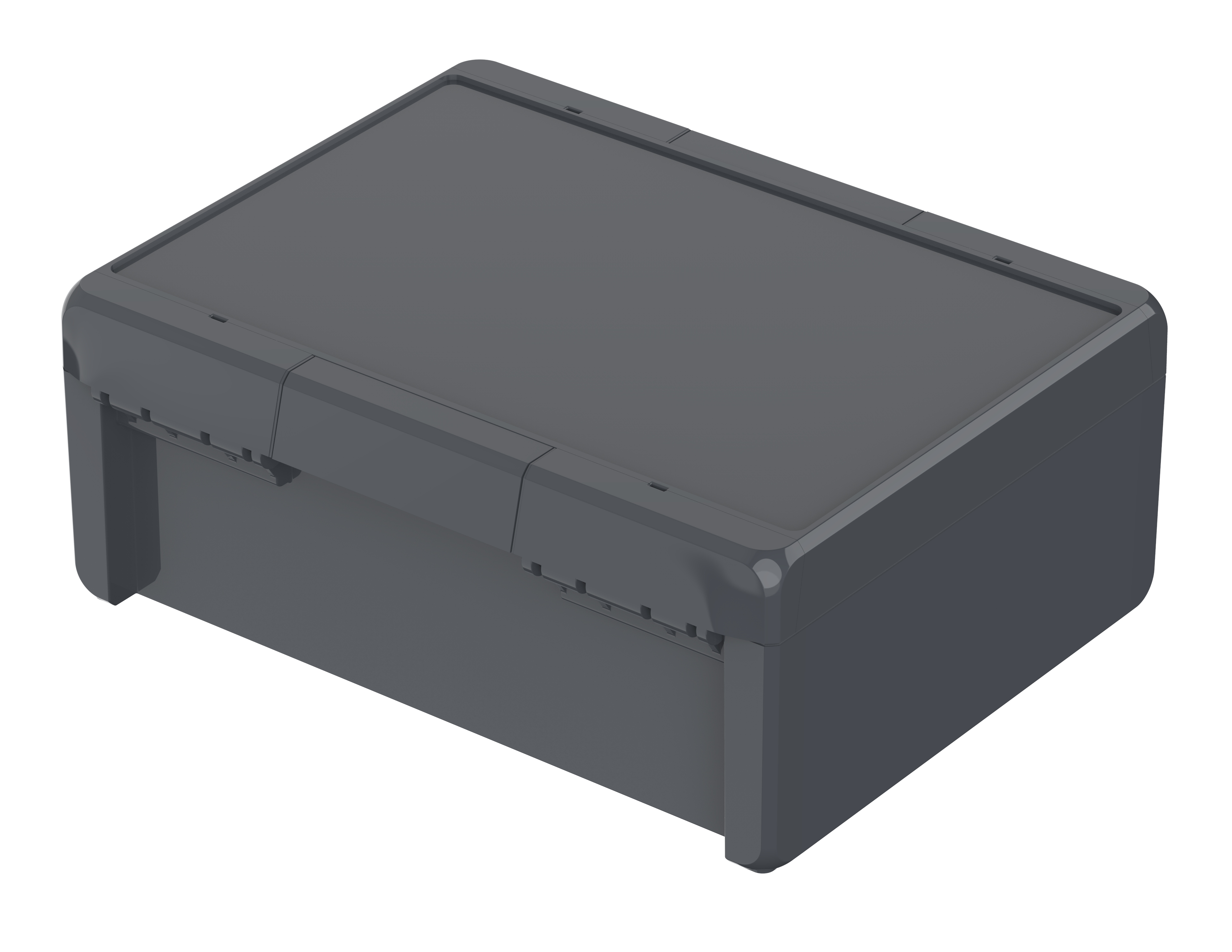 Bopla Bocube Series ABS General Purpose Enclosure, IP66, IP68, Flanged, 239 x 300 x 120mm