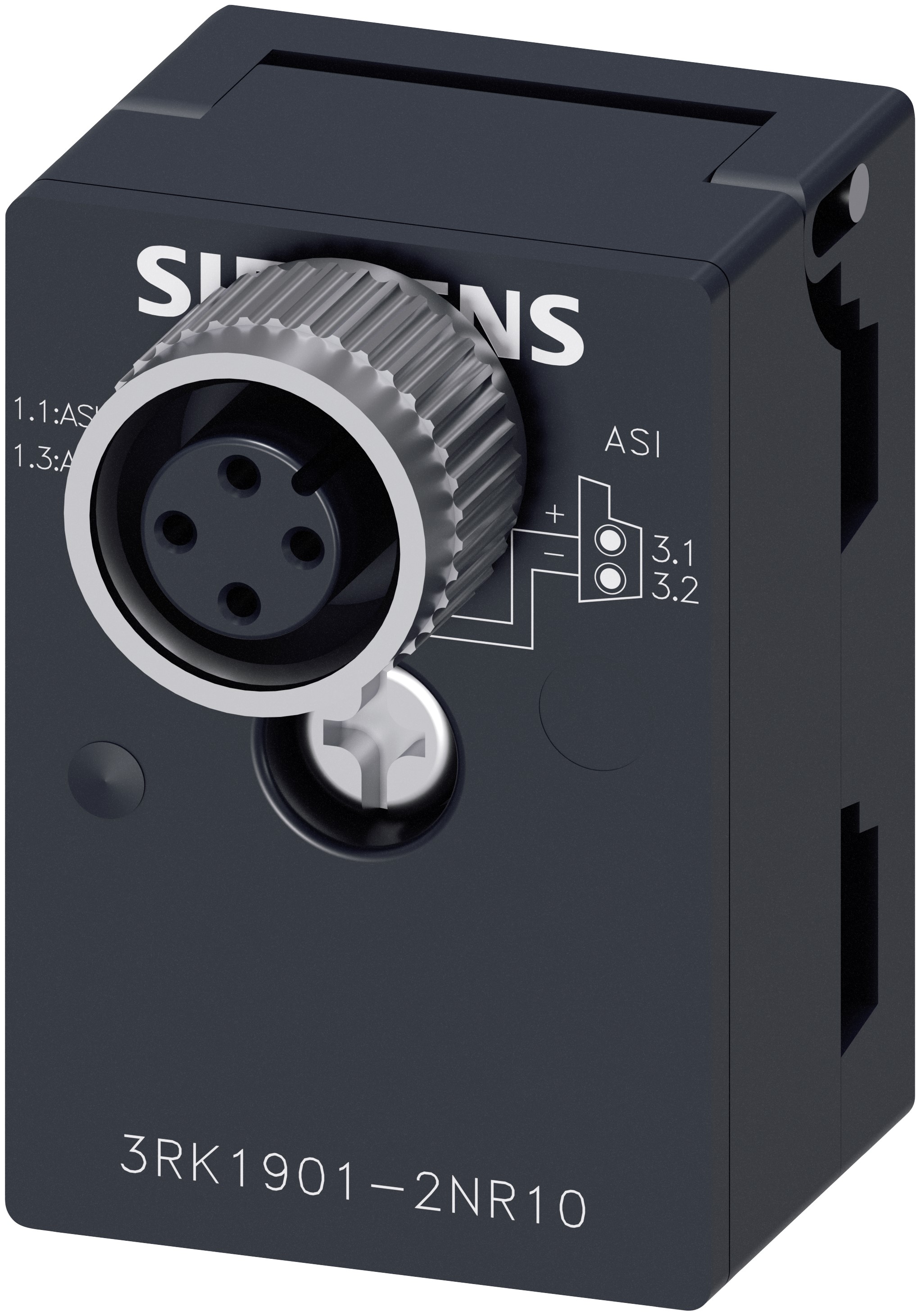 Siemens AS-I Series Adapter for Use with As-I Flat Cable Transition To M12