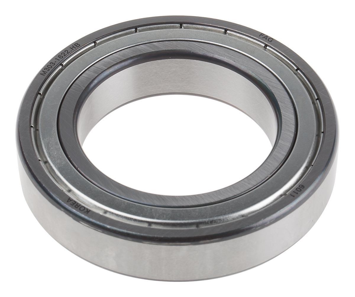 FAG 6011-2Z 1 Row Ball Bearing - 55 mm ID, 90 mm OD