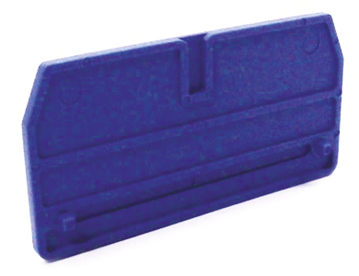 Weidmuller Z Series End Cover for Use with Terminal ZDU 2.5, Terminal ZDU 2.5 BL, Terminal ZPE 2.5, Terminal ZTR 2.5,