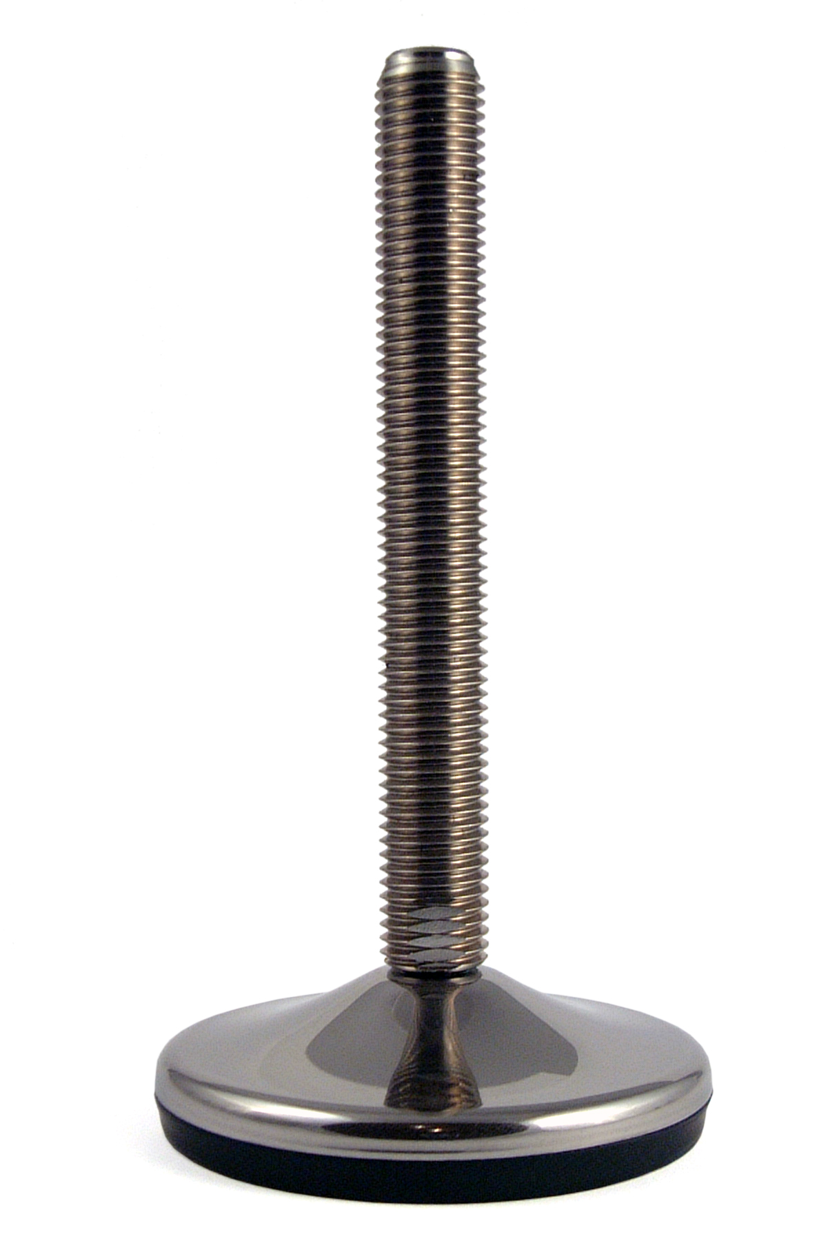 RS PRO M24 100mm Dia. Rubber Adjustable Foot, 1500kg Static Load Capacity 10° Tilt Angle