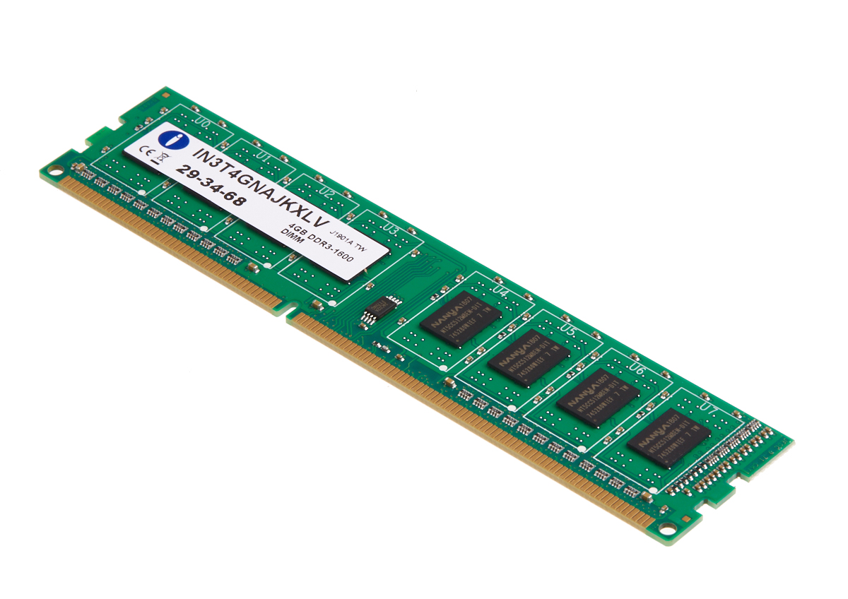 Integral Memory 4 GB DDR3 Desktop RAM, 1600MHz, DIMM, 1.35V