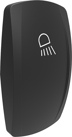 Carling Technologies, Rocker Switch Lens, Laser Etched Actuator, For Use With V Series Sealed Rocker Switches, White