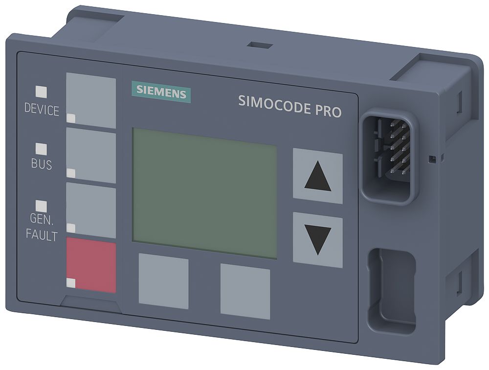 Siemens Panel 3UF72 Series Operator Panel for Use with SIMOCODE pro 3UF7
