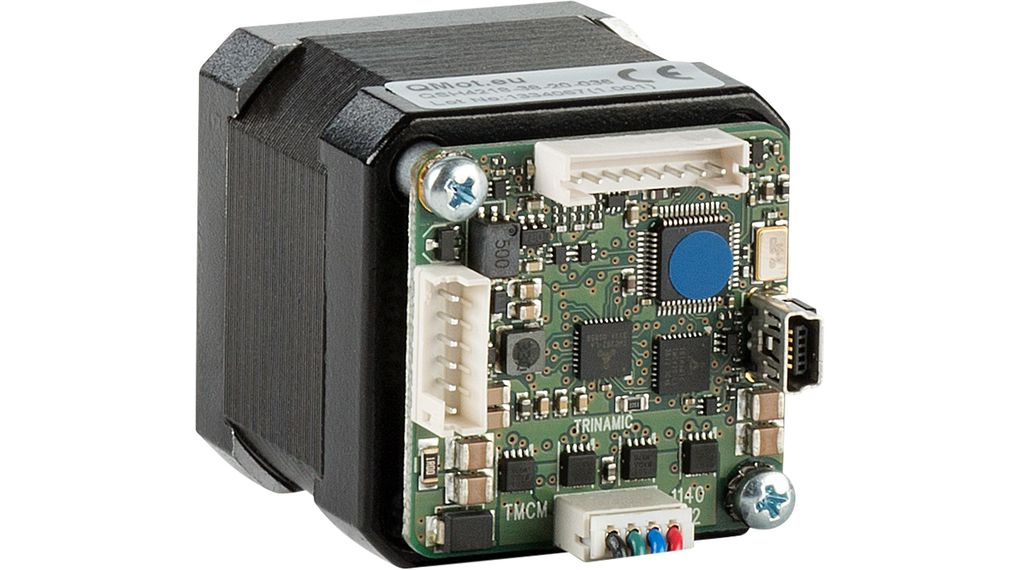 Trinamic PD42-x-1140 Series Hybrid Stepper Motor, 360Nmm Torque, 28 V, 1.8°, 5mm Shaft