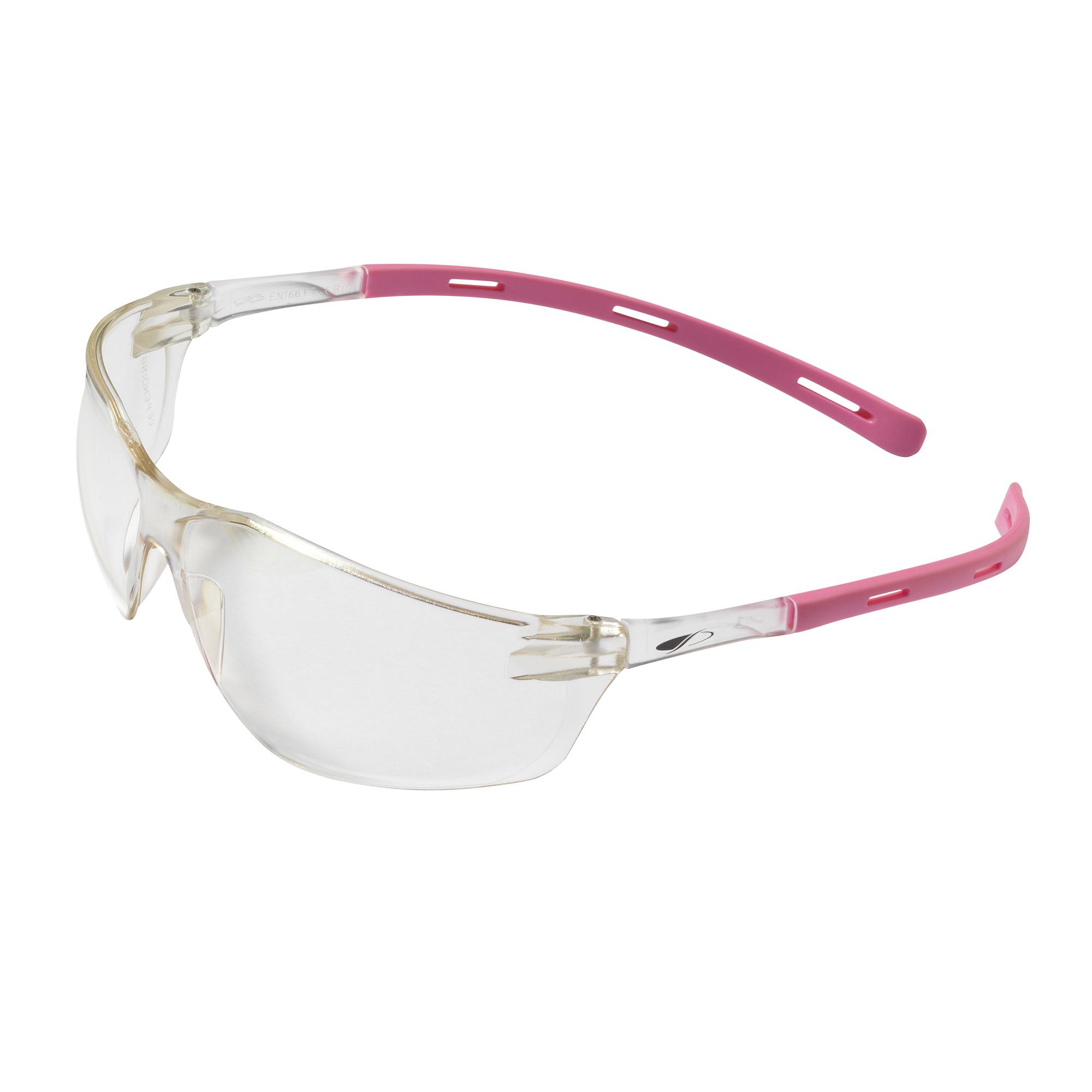JSP RIGI UV Safety Glasses, Clear Polycarbonate Lens